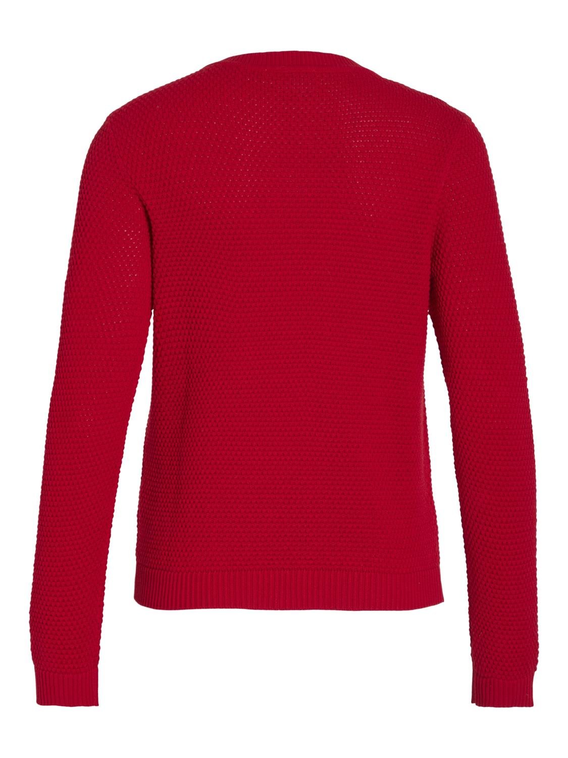 VIDALO Pullover - Barbados Cherry - VERO MODA & VILA Bergvik